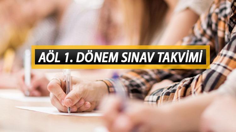 AÖL 1. DÖNEM SINAV GÜNÜ VE SAATLERİ 2024 (MEB TAKVİMİ) || Açık öğretim lisesi (AÖL) 1. dönem sınavları ne zaman? Açık lise sınav giriş yerleri ayın kaçında belli olacak?